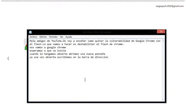 Como quitar la vulverabilidad del flash player de Google Chrome смотреть онлайн