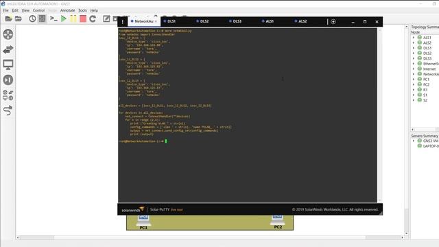 ITT633 Network Automation - (SSH Automation Using Netmiko) смотреть онлайн