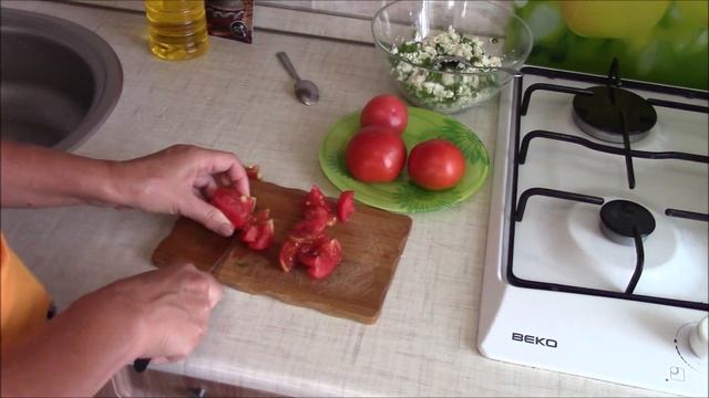 Всего 2-3 минуты и вкуснейший, полезный салат на столе. смотреть онлайн