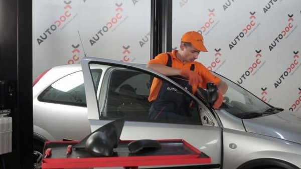 Как да сменим странично огледало на OPEL CORSA C [ИНСТРУКЦИЯ AUTODOC]