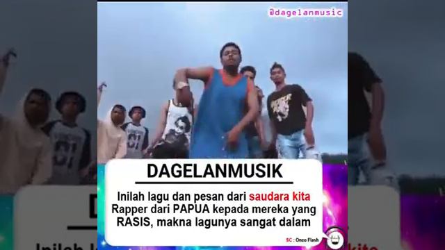 makna lagunya sangat dalam, pesan saudara kita dari Rapper papua смотреть онлайн