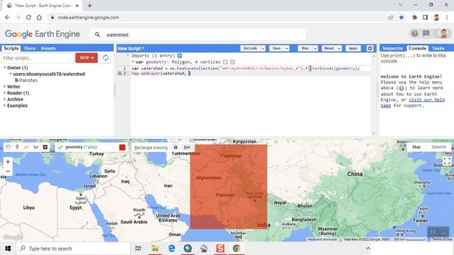 How to download watershed basins using Google Earth Engine смотреть онлайн