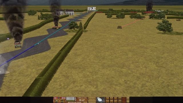 Dramatic Tank Thriller - Villers-Bocage Campaign Gameplay - Combat Mission Afrika Korps CMAK смотреть онлайн