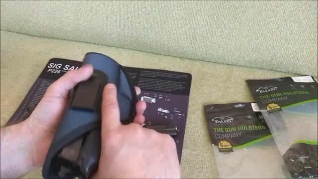 Кобуры от Falco для Т12 и Р226 смотреть онлайн