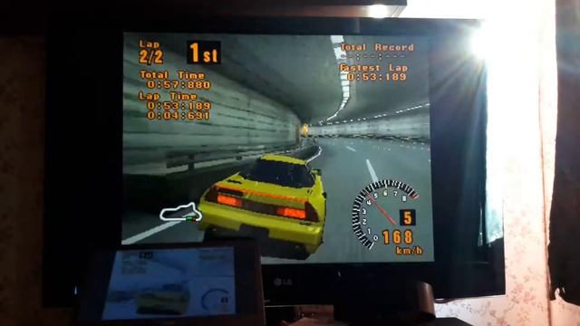 Gran Turismo 1 epsxe + P.E.Op.S Soft Driver 1.18 320x240 + lcd screen 42 смотреть онлайн