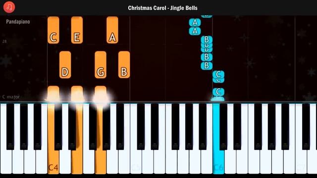 "Jingle Bells" Piano Tutorial - Chords - How To Play - Cover смотреть онлайн