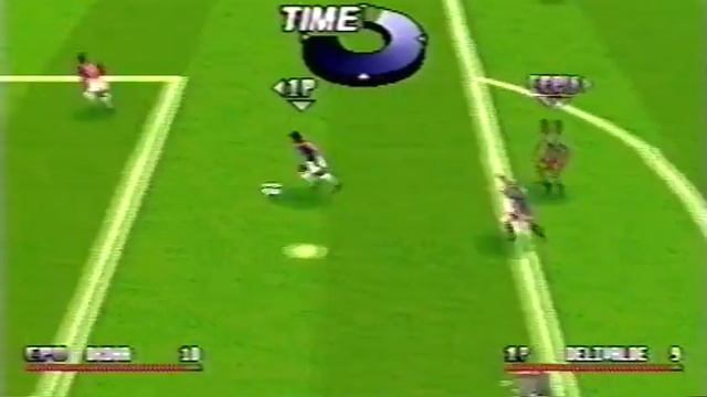 Adidas Power Soccer - PSOne - Gameplay Recorded in 1997 смотреть онлайн