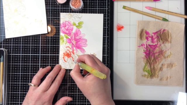 Shimmer Watercolour Floral Cards