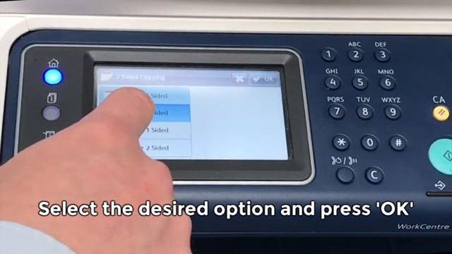 How to Copy Double Sided - Xerox WorkCentre MFP - 6605 смотреть онлайн