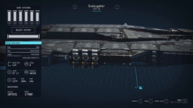 Starfield Modded M-Class Ship: Subjugator смотреть онлайн