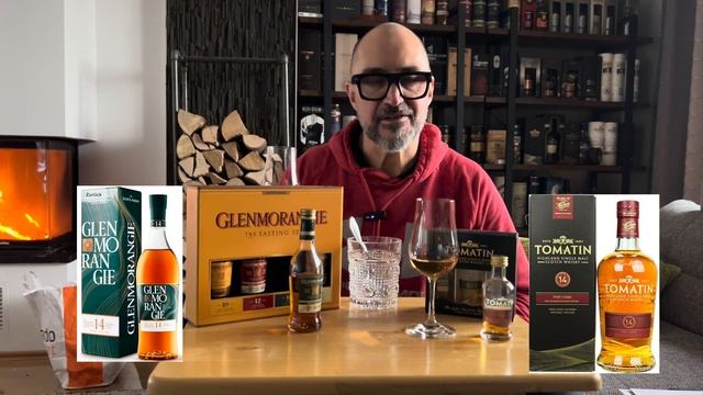 #39.  Glenmorangie 14 Quinta Ruban 46% Vs Tomatin 14 Port Cask 46%