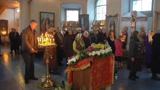 Литургия оглашенных - Богоявленский храм смотреть онлайн