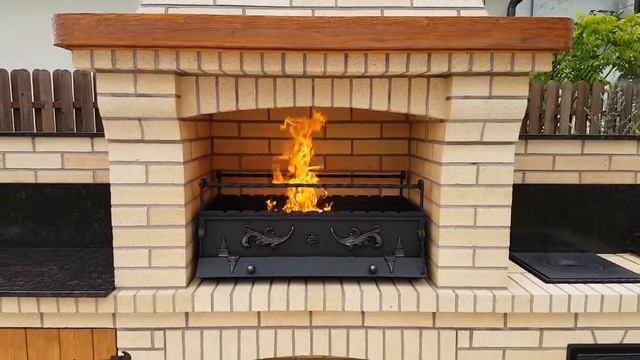 Барбекю-Комплекс из Шамотного Кирпича смотреть онлайн