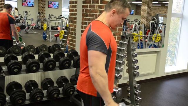 5. Br - Молотковые сгибания с гантелями смотреть онлайн