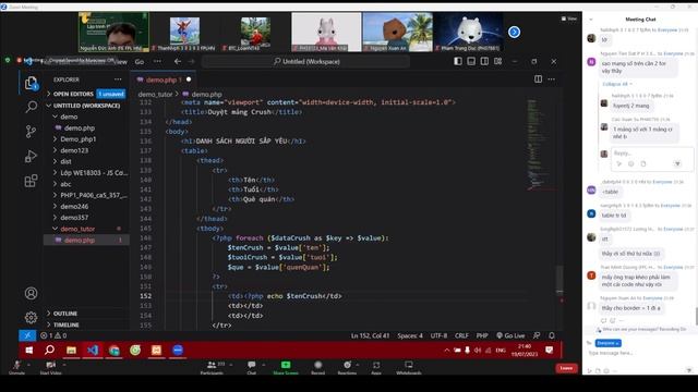 TUTOR "LẬP TRÌNH PHP 1" Buổi 1: Mảng & GET POST - 19/7/23 | FPOLY | BY NTĐ смотреть онлайн