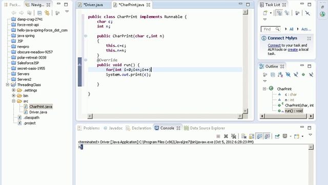 Threading in Java part1-make your first thread смотреть онлайн