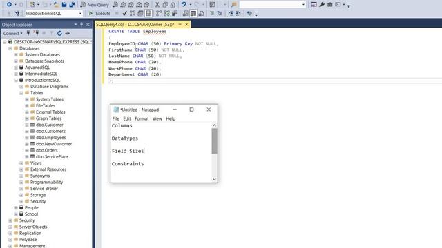 How to Create a Table in SQL Server Management Studio смотреть онлайн