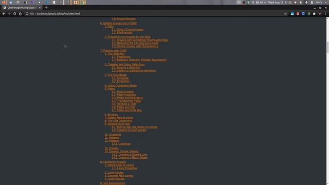 Gimp Help package in Ubuntu 20.04 смотреть онлайн