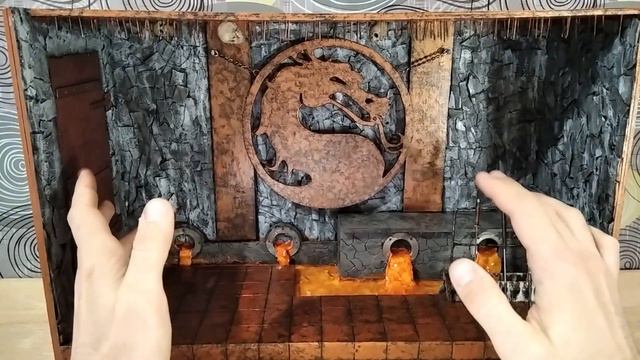 Диорама Mortal Kombat Armory Arena