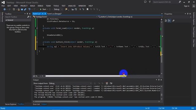 c# database programming Insert delete update in sql server смотреть онлайн
