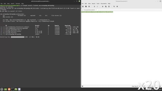 How to install Notepadqq on Linux Mint 21 смотреть онлайн