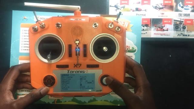 TARANIS Q X7| setup for fpv freerideer смотреть онлайн