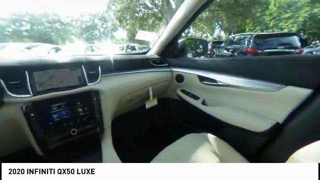 2020 INFINITI QX50 Coconut Creek FL XE01151 смотреть онлайн