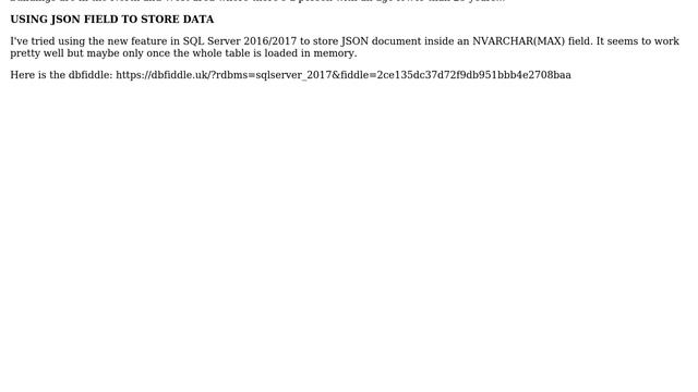 Columnstore index for Key/Value Pair table on SQL Server смотреть онлайн