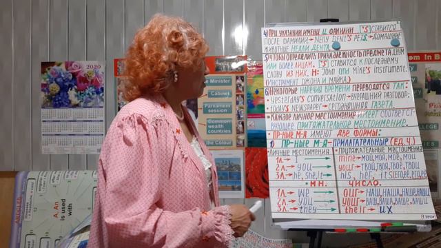 1 урок. Притяжательный падеж существительных. Основа грамматики анг. яз. - справочник на века! смотреть онлайн