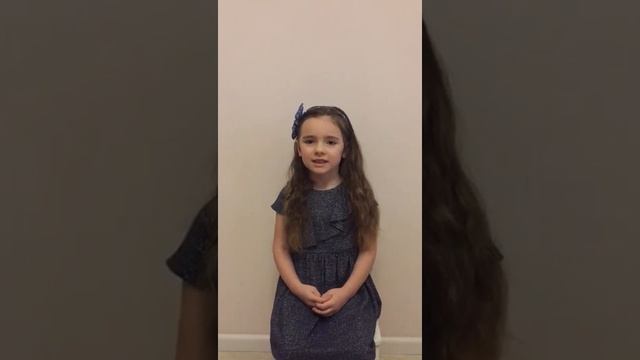 Мазанова Ксения 5 лет читает стихотворение Тютчева Ф.И. "Зима не даром злится"#страначитающая смотреть онлайн