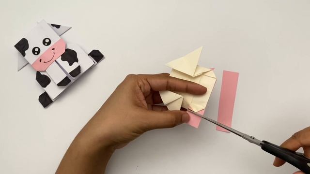 How To Make Easy Paper Cow For Kids / Nursery Craft Ideas / Paper Craft Easy / KIDS Crafts