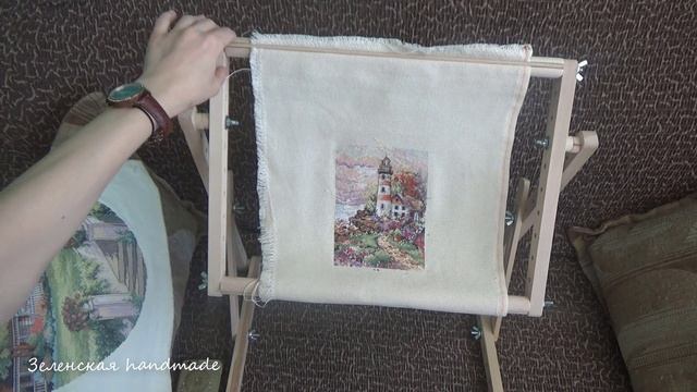 Станок Березка. Обзор. Станок для вышивания. смотреть онлайн