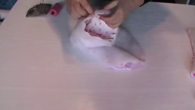 Шьём комнатные сапожки. Часть 2. смотреть онлайн
