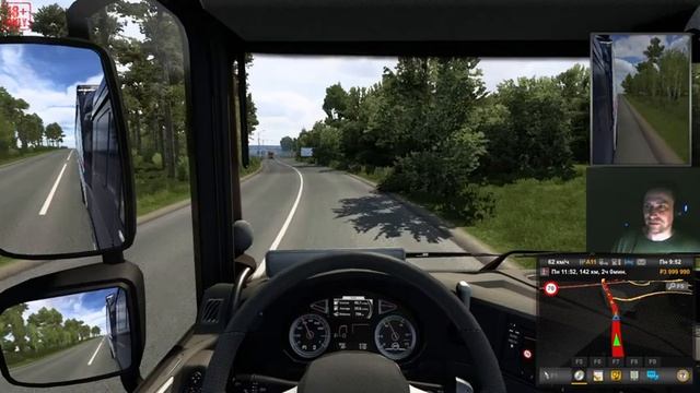 [Euro Truck Simulator 2] Принимай нас, Суоми-красавица! Стрим без войны с DLC Beyond the Baltic Sea смотреть онлайн