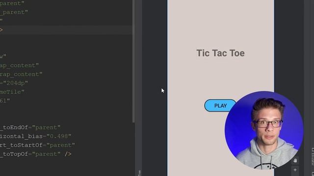 How to make a Tic-Tac-Toe app in Android Studio | Part 1 смотреть онлайн