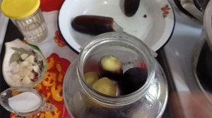 Заготовки на зиму: маринованные баклажаны (целые) ?