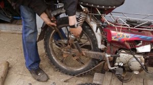 Как сделать мопед Дельта с электродвигателем 1000W