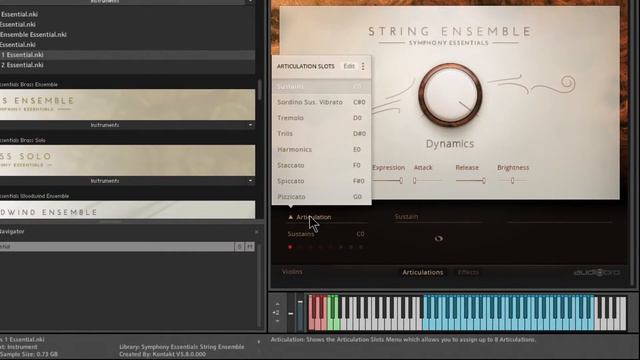 KONTAKT SYMPHONY ESSENTIALS Strings, Brass, & Woodwinds - The Definitive Guide смотреть онлайн