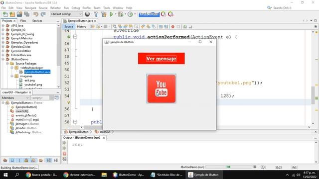 El paquete Swing - La clase JButton (Parte 1) | GUI en Java смотреть онлайн