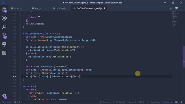 Create Custom Charts with React & Chart JS | Tutorial 4 Custom Legend смотреть онлайн