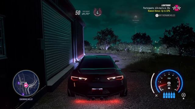 Infiniti Q60 night racing Need for Speed™ Heat смотреть онлайн