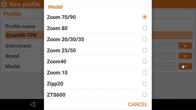 GeoMax - X-PAD Ultimate Survey - INSTRUMENT CONFIGURATION - Profile TPS robotic смотреть онлайн