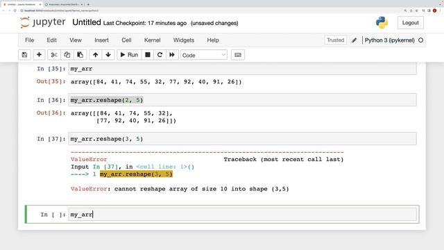 The NumPy Tutorial смотреть онлайн