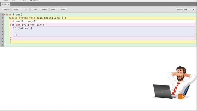 Java Program to check whether a given number is a prime number or not | Bluej | Pacific Knowledge смотреть онлайн