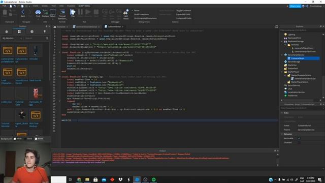 How to make Story Game Cutscenes - Roblox смотреть онлайн