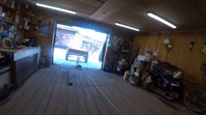 Как закатить прицеп в гараж