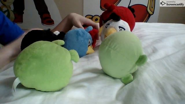Angry Bird's Plush - Pig's will never leave the Bird's alone смотреть онлайн