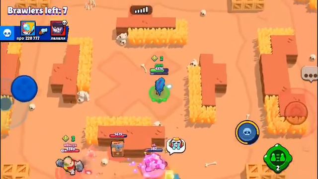Brawl Stars ⭐️! Игроки в деле! Как себя проявляют в игре персонажи! 🥇🥈🥉 смотреть онлайн