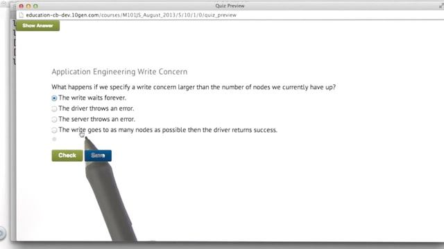11a Write Concern смотреть онлайн