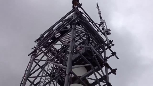 View from the top of the BT Tower in London смотреть онлайн